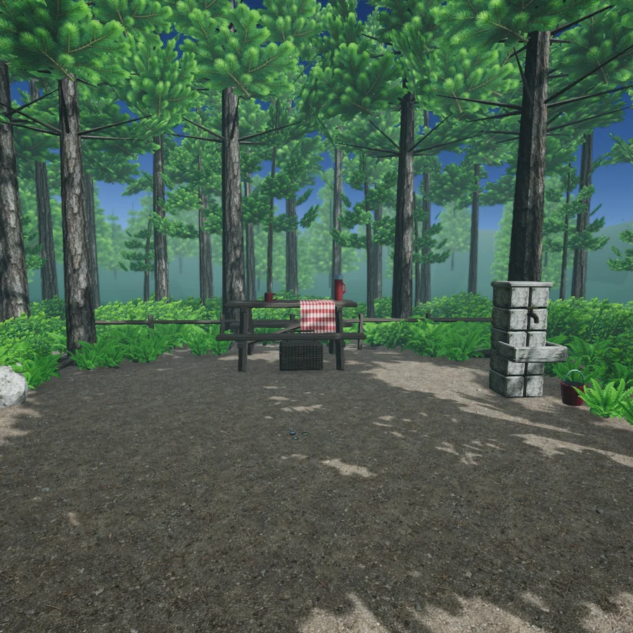 Pine Grove court artwork